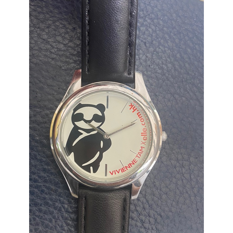 ขายนาฬิกา elle X VIVIENNE TAM SAVE THE PANDAS ของแท้ มือสอง