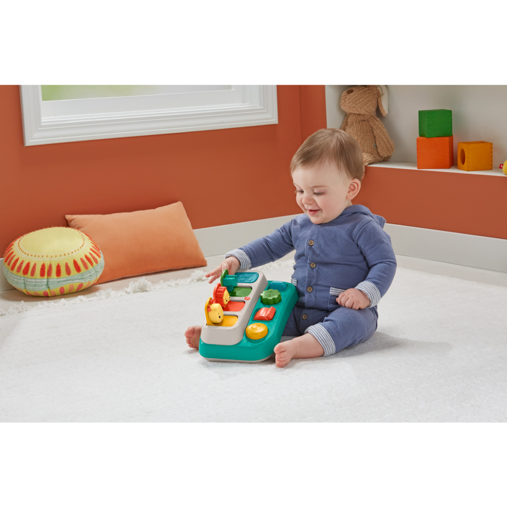 Fisher-Price صندوق مفاجآت Busy Buddies ‏HLM54 — صورة 8