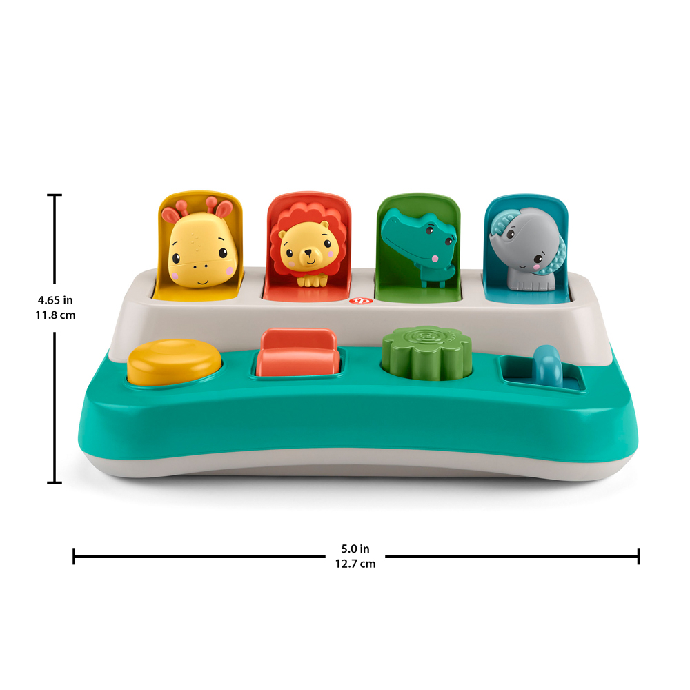 Fisher-Price صندوق مفاجآت Busy Buddies ‏HLM54 — صورة 4