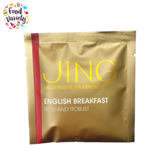 Jing English Breakfast  Tea Bags 4g จิน ถุงชาอาหารเช้าแบบอังกฤษ 4 กรัม