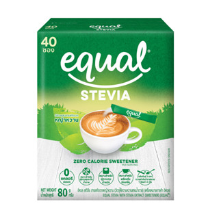 อิควล สตีเวีย หญ้าหวาน  EQUAL STEVIA 40 ซอง