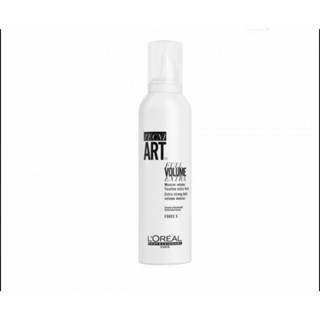 LOREAL Tecni Art Full Volume Extra mousse 250ml เหมาะสำหรับผมลีบแบนขาดวอลลุ่ม