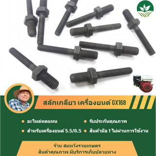 สลักเกลียว gx160 gx168 เครื่องยนต์สูบน้ำ  by ร้านลุงสมหวังรวมเกษตร