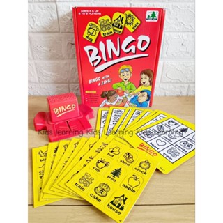 🏅kids learning🏅พร้อมส่งจากไทย บอร์ดเกมส์ เกมส์Bingo บิงโกคำศัพท์ เกมส์เสริมพัฒนาการ เกมส์เด็ก