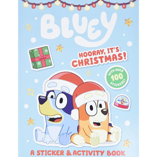 Bluey: Hooray, Its Christmas! A Sticker &amp; Activity Book With over 50 stickers, plus puzzles, games