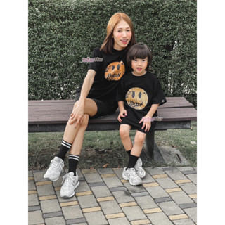 พร้อมส่ง!! เสื้อยืด Smiley T-shirt kids