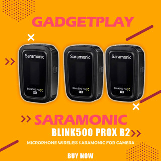 [กรุงเทพฯ ด่วน 1 ชั่วโมง] Saramonic Blink500 ProX B2 Wireless Lavalier Microphone สินค้าประกันศูนย์ไทย 2ปี