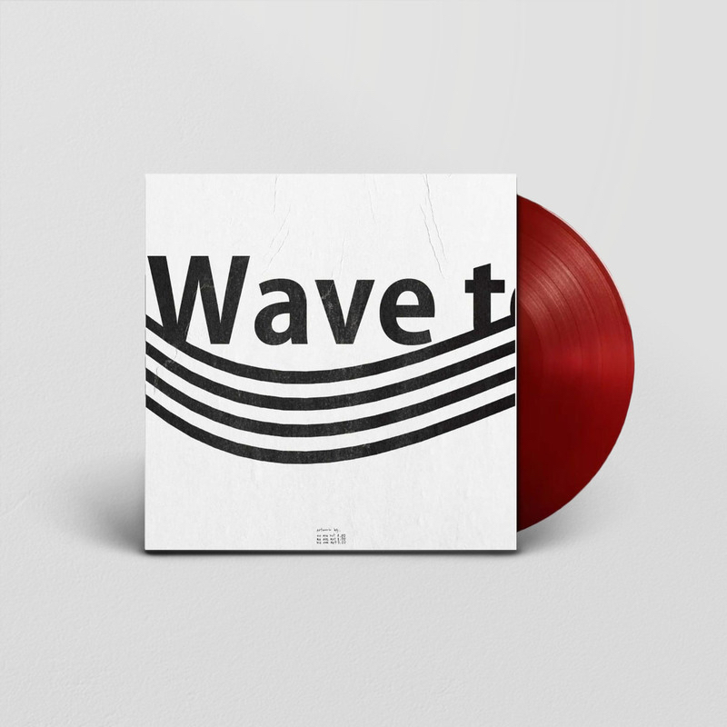 แผ่นเสียง LP Wave to Earth 웨이브 투 어스 - uncounted 0.00 ‎ปั้มแรก แผ่นสีแดง ( LP Red Vinyl Edition )  แผ