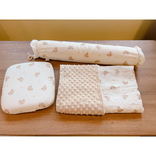 Ppbaby768 setเตรียมคลอด3ชิ้นหมอน+ผ้าห่มมีเก็บปลายทาง