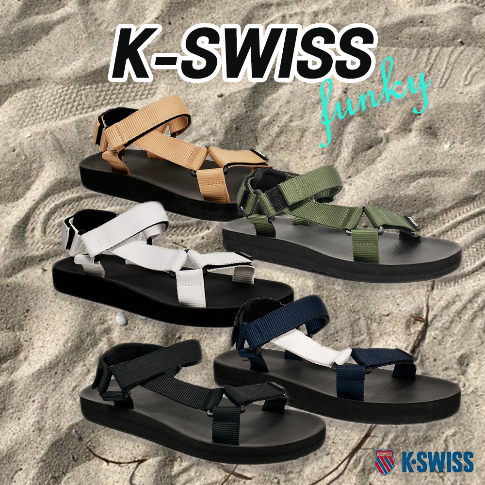 [ลด30% เก็บโค้ด 2509FASHDD] K-SWISS Funky รองเท้าแตะรัดส้น เค-สวิส ผู้ชาย ผู้หญิง