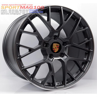 แม็กเบา #FORGED Porsche1251 สีแมทกัน ล้อหน้า 9.5 ล้อหลัง 11 ขนาด 20นิ้ว 5รู130 offset45/65