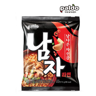 paldo namja ramyeon มาม่าเผ็ดเกาหลี พาลโด นัมจา ราเมง รามยอน 115g  팔도 남자 라면