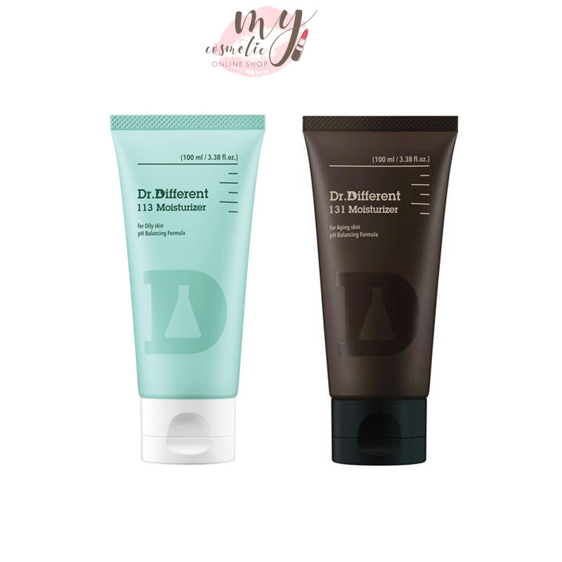 (🌼แท้ / พร้อมส่ง🌼) Dr.Different 113 Moisturizer  100 mlL/Dr.Different 131 Moisturizer 100mL