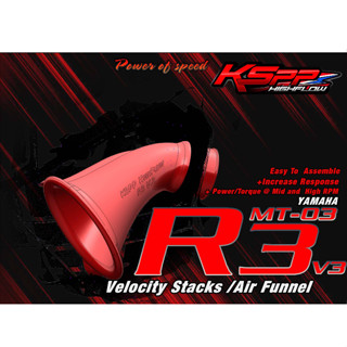 ปากแตรR3 V3 [MT03] Yamaha  Velocity stack R3 [KSPP]