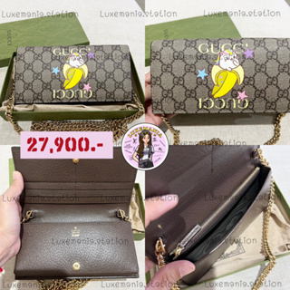 👜: New!! Gucci Wallet with Chain‼️ก่อนกดสั่งรบกวนทักมาเช็คสต๊อคก่อนนะคะ‼️