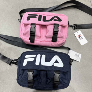 [ลิขสิทธิ์แท้จากชอป] (ราคาป้าย 790) FILA SBF220804U กระเป๋าสะพายข้างผู้ใหญ่