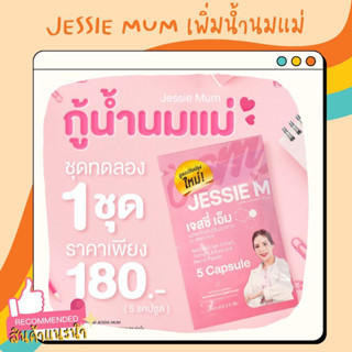 🔥 (ส่งเร็ว) Jessie Mum เจสซี่มัม ขนาดทดลอง อาหารเสริมกระตุ้นน้ำนม กู้น้ำนม คุณแม่ (S022)