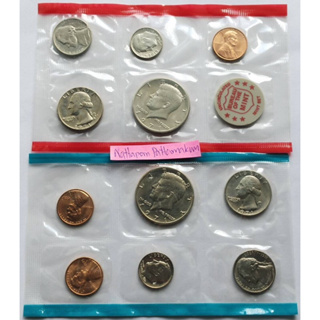 ชุดเหรียญ USA Mint Set  11 เหรียญ ปี 1971 PDS