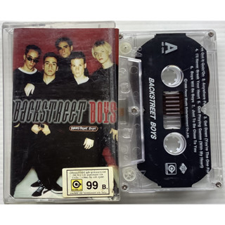 Cassette Tape เทปคาสเซ็ตเพลงวินเทจ Backstreet Boys อัลบั้ม Backstreet Boys ลิขสิทธิ์