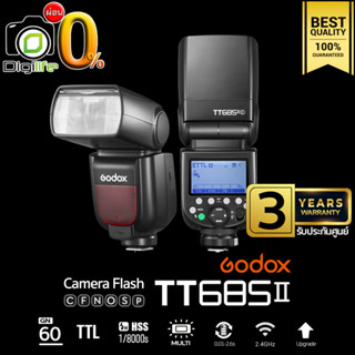 ผ่อน 0%** Godox Flash TT685II HSS , TTL - รับประกันศูนย์ Godox Thailand 3 ปี ( TT685 II )