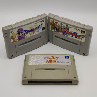 Dragon Quest 5+6+ภาคพ่อค้าทอลเนโก้ ตลับแท้ Super Famicom [SFC] เล่นได้