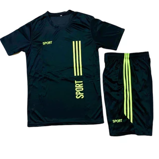 ชุดกีฬาSport เสื้อ+กางเกงผ้าดีใส่สบาย