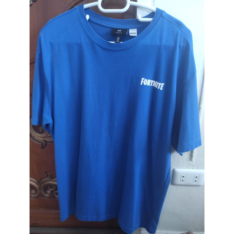 H&amp;M Tee-Shirt/blue Fortnite x H&amp;M