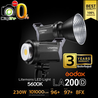 ผ่อน 0%** Godox LED Litemons LA200D - LED Video Light 230W 5600K - Bowen ( LA200 D ) - รับประกันศูนย์ Godox Thailand 3ปี