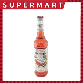 SUPERMART Monin Watermelon Syrup 700 ml. น้ำเชื่อมกลิ่นแตงโม ตราโมนิน 700 มล. #1108107