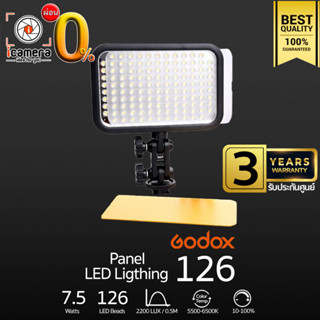 Godox LED 126 7.5W 5500K-6500K - รับประกันศูนย์ Godox Thailand 3 ปี