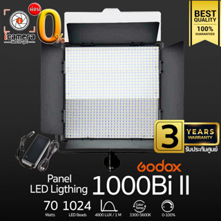 ผ่อน 0%** Godox LED 1000Bi II 70W Bi-Color 3300-5600K - รับประกันศูนย์ Godox Thailand 3ปี
