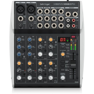 Behringer XENYX 1002SFX มิกเซอร์อนาล็อก 10 อินพุตพร้อมอินเตอร์เฟส USB สตรีมมิ่ง