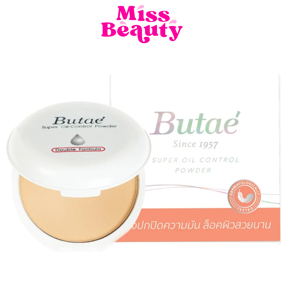 แป้งพัฟ Butae Super Oil Control Powder บูเต้ ซูเปอร์ออยล์ คอนโทรล พาวเดอร์ คุมมันนานตลอดวัน ไม่อุดตัน