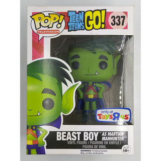 Funko Pop Teen Titans Go - Beast Boy (As Martian Manhunter) #337 (กล่องมีตำหนินิดหน่อย)