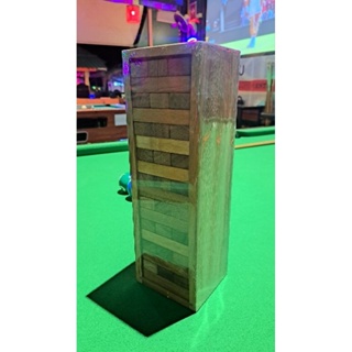 เกมส์ตึกถล่ม เกมส์ไม้จังก้าขนาดใหญ่ (Jenga)