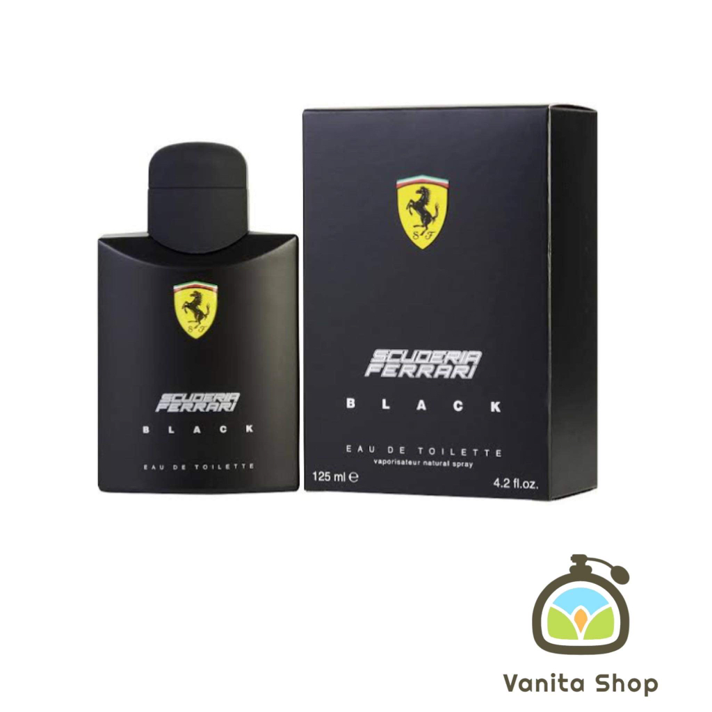 ￼น้ำหอมแท้ Ferrari black  for Men EDT 125 ml.