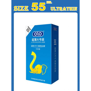 ถุงยางอานามัย ULTRATHIN EXTRA LARGE ถุงยาง size 55 ไม่ระบุบชื่อสินค้าหน้าพัสดุ