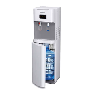 TOSHIBA ตู้กดน้ำร้อน-น้ำเย็น (แถมถังน้ำ) RWF-W1669BK(W1) / RWF-W1669BK(K1) ถังน้ำด้านล่าง