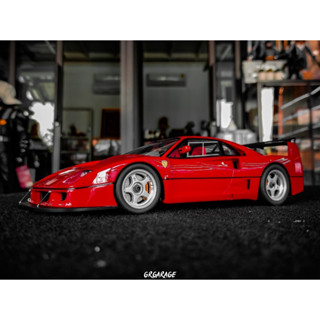 FERRARI F40 LM ROSSO CORSA 1989 1:18 (GT spirit)