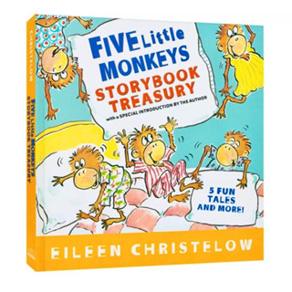 The Five Little Monkeys Stories Book ,jumping on the bed,sitting in a tree……