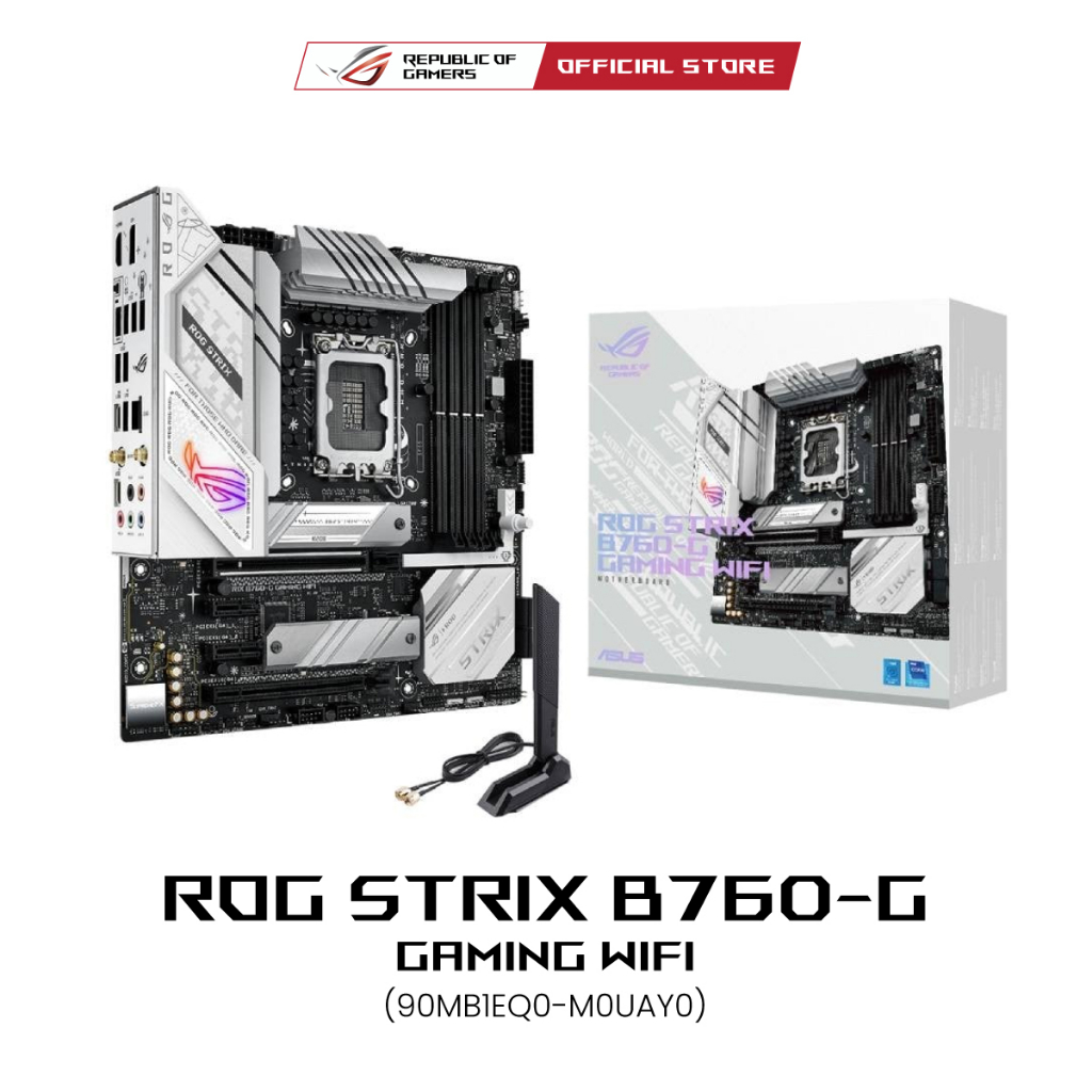 ASUS ROG STRIX B760-G GAMING WIFI (90MB1EQ0-M0UAY0), Mainboard, Intel Socket LGA1700, Intel B760 Chi