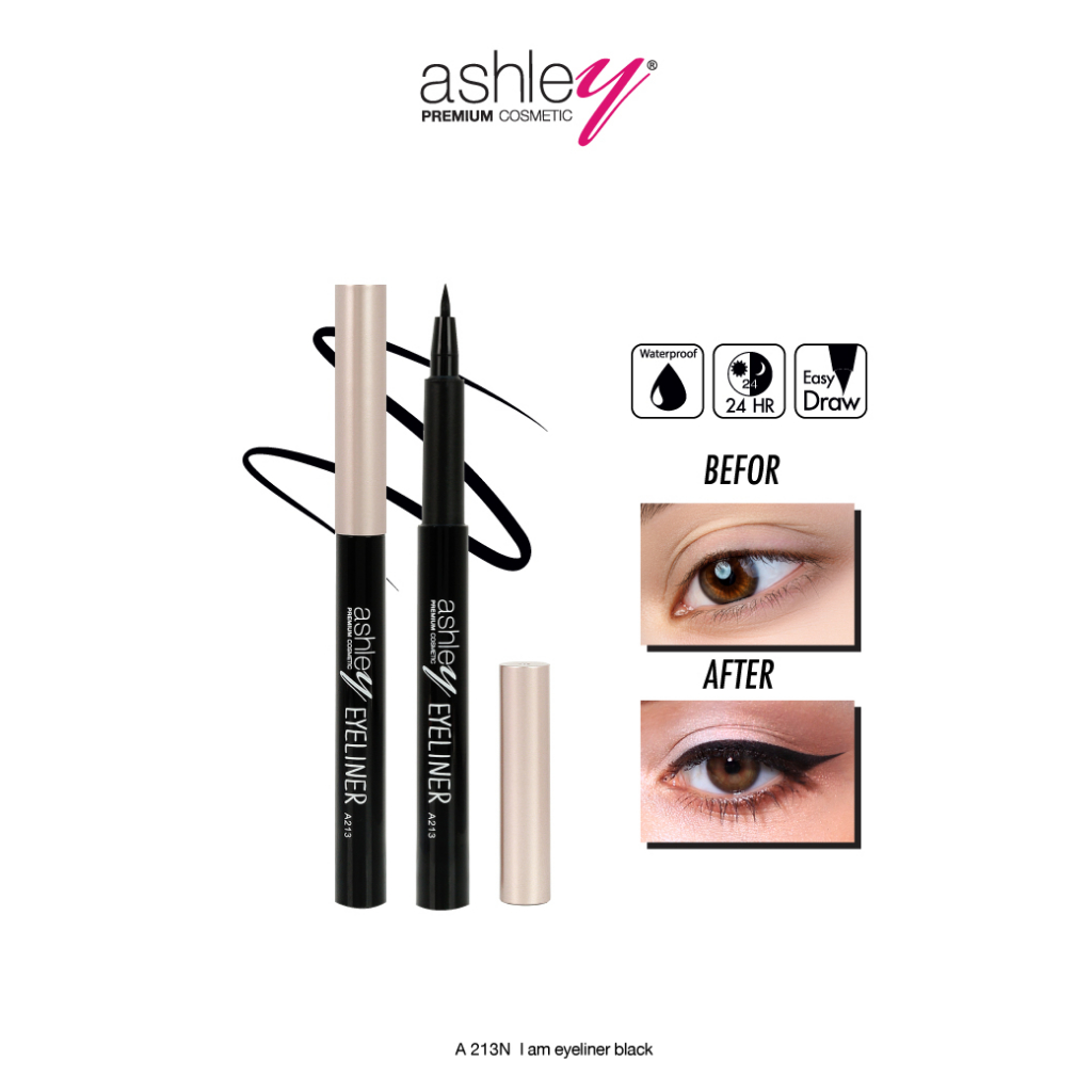 Ashley I 'm Eyeliner Black อายไลเนอร์ (A-213N)