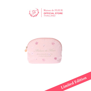 [NEW Collection] Sakura Embroidered Round Pouch Bag