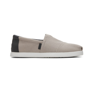 TOMS รองเท้าลำลองผู้ชาย สลิปออน รุ่น ALP FWD Pebble Grey Multi Nubuck Synthetic Trim (CB) รองเท้าลิขสิทธิ์แท้