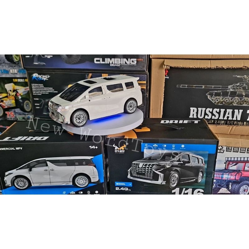รถบังคับวิทยุ​Toyota Alphard No.mn68 1:16