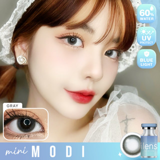 I Lens ฝาสีฟ้า รุ่น Mini Modi  คอนแทคเลนส์รายเดือน  ยืนหนึ่งเรื่องค่าอมน้ำ60%