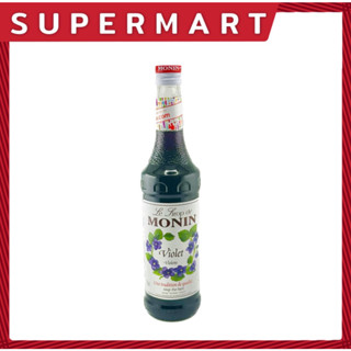 SUPERMART Monin Violet Syrup 700 ml. น้ำเชื่อมกลิ่นไวโอเล็ท ตราโมนิน 700 มล. #1108121