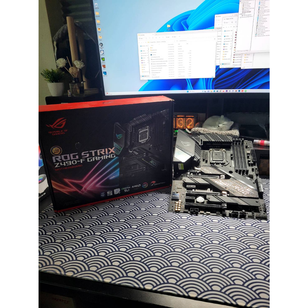 เมนต์บอร์ด ASUS STRIX Z490-F GAMING