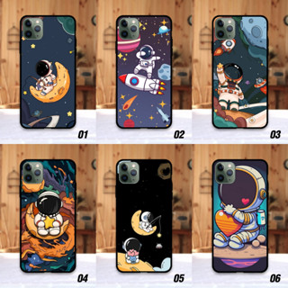 Realme C1 C2 C3 C11 C12 C17 C20 C21 C21Y C25 C33 C35 F17 Pro Narzo 30A XT Case เคส มนุษย์อวกาศ