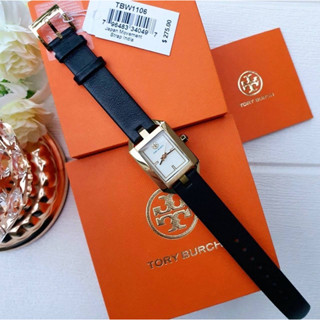 Tory Burch Tbw9008 Classic T Pink Watch สีดำสวยหายาก